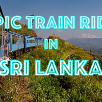 The most scenic train ride in Sri Lanka